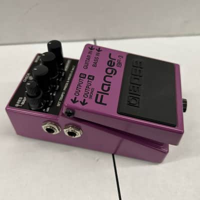 Boss BF-3 Flanger (Dark Gray Label) 2001 - Present - Purple image 3