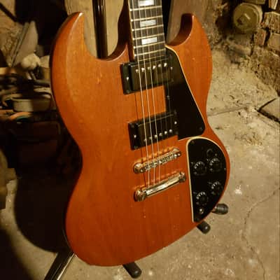 1972 Gibson SG Deluxe, Natural, Hardshell Case image 4