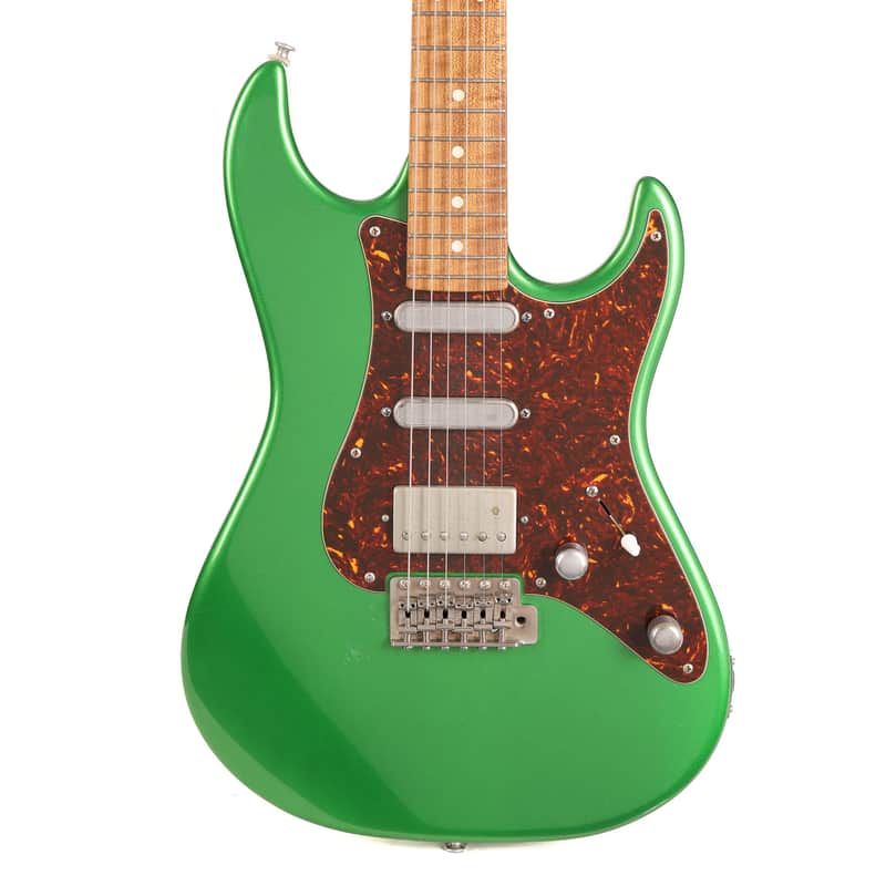 Patrick James Eggle Guitars 96 Vintage Green Metallic Used image 1