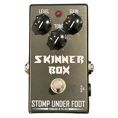 Stomp Under Foot Skinner Box Distortion Overdrive Pedal image 1