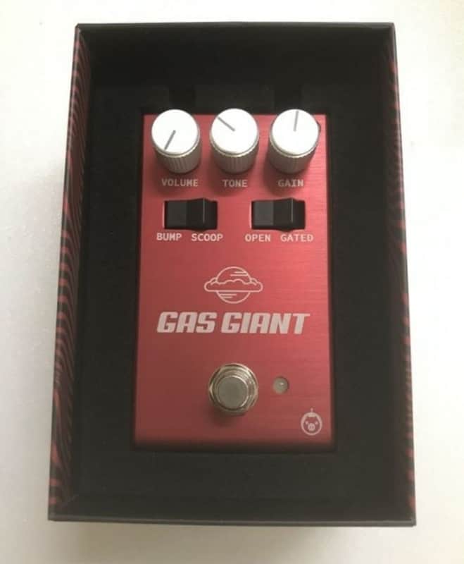 Pigtronix Gas Giant Analog Jumbo Fuzz Guitar Pedal w/ Original box & paperwork image 1