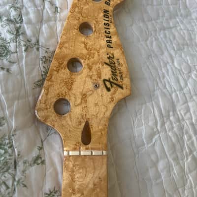 Fender Precision Bass Neck Fretless 1978 - Birdseye Maple image 21