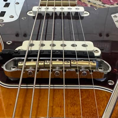 Chrome Plated Brass Fender Jazzmaster / Jaguar Offset Bridge image 11