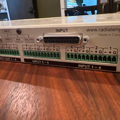 Radial OX8-j 8-Channel Microphone Splitter 2022 - Present - Grey image 4