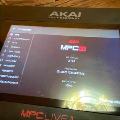 Akai MPC Live II Standalone Sampler / Sequencer 2020 - Present - Black. Includes deck saver & 480gb HD image 9