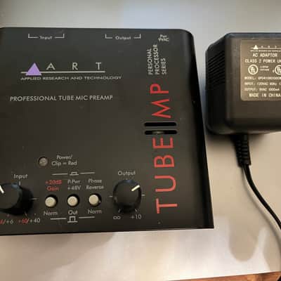 ART Tube MP Tube Microphone Preamp 2008 - Present - Black image 1