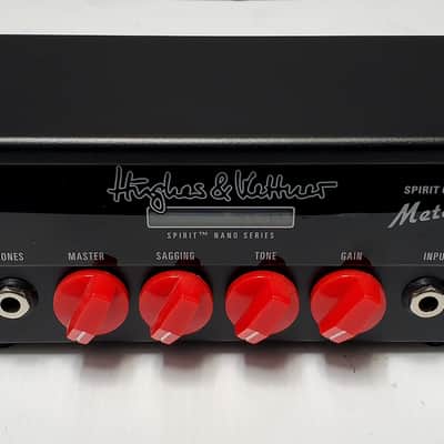 Hughes & Kettner Spirit Nano Spirit of Metal 25-Watt Mini Guitar Amp Head - Black image 2
