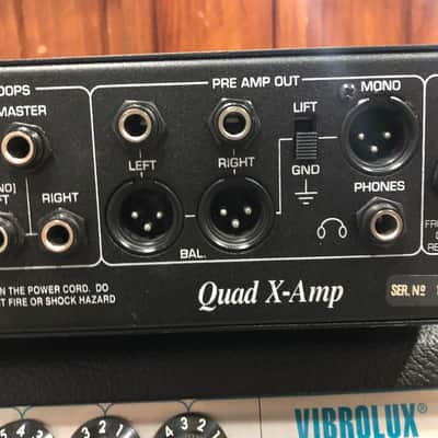 Carvin Quad X-Amp Stereo Tube Preamp image 5