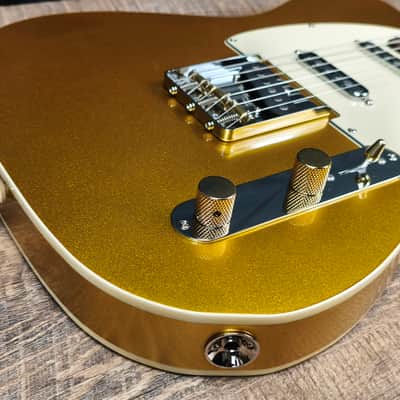 MyDream Partcaster Custom Built - Gold Nashville Quarter Pound Freeway image 6