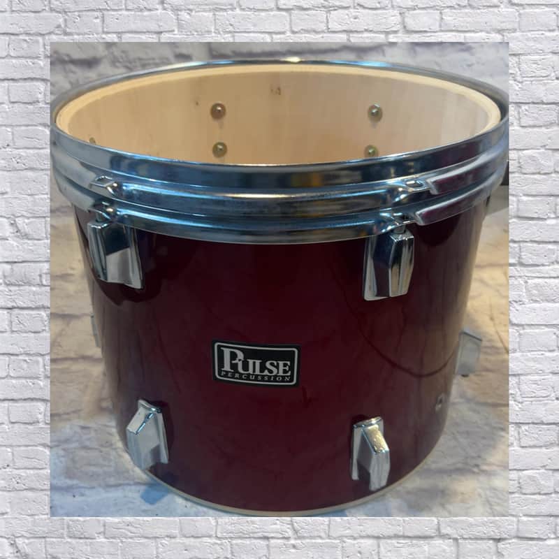 Pulse percussion Wine Red 13x11 Rack Tom Rack Tom image 1