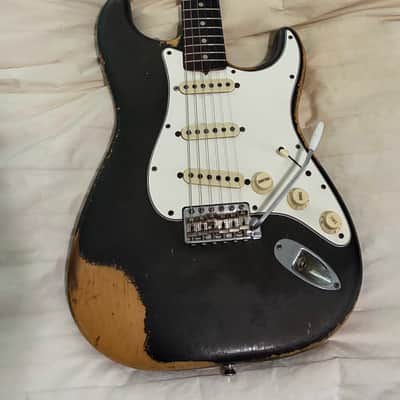 Fender Stratocaster 1966 - black metallic image 1