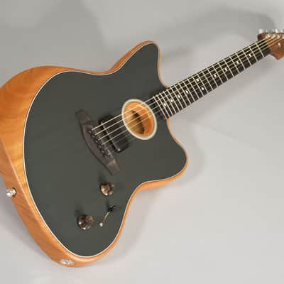 FENDER AMERICAN ACOUSTASONIC JAZZMASTER TUNGSTEN image 4
