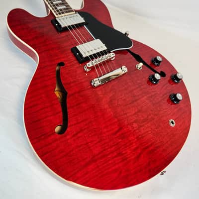 Gibson ES-335 Figured Sixties Cherry Hollowbody Guitar W/ Case image 10