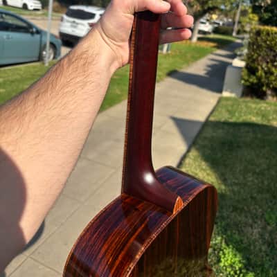 Santa Cruz OM Moon Spruce / Cocobolo “Luna” Custom 2015–Rare SCGC image 20
