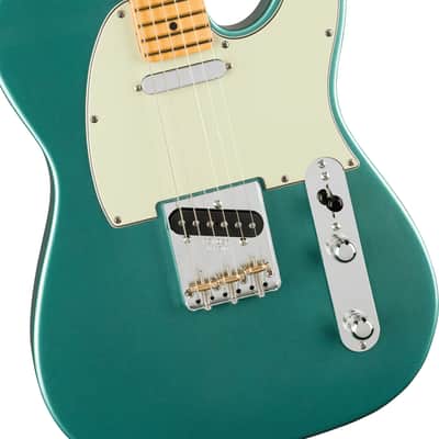 Fender American Professional Classic Telecaster Maple Fingerboard - Faded Sherwood Green Metallic image 5