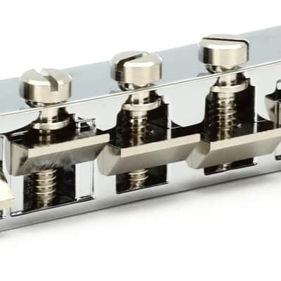 Gibson Accessories ABR-1 Tune-O-Matic Bridge with Full Assembly - Chrome image 1