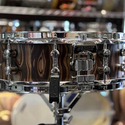 Sonor 14X5 Prolite Elder Satin Tree Snare Drum image 2