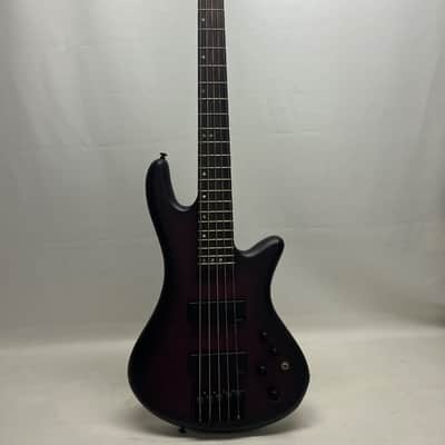 Schecter STILETTO STUDIO-5 2022 - TRANSPARENT PURPLE BURST image 1