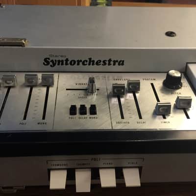 Farfisa Syntorchestra vintage 70s analog solo & string synthesizer, tuned and working great! image 3