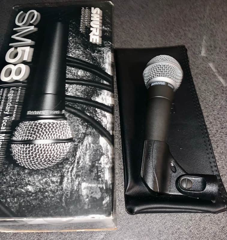 Shure SM58 Cardioid Dynamic Microphone