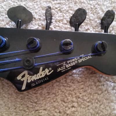 Fender Power Jazz Bass Special 1989 w/strap lock & gigbag - One of a Kind! image 6