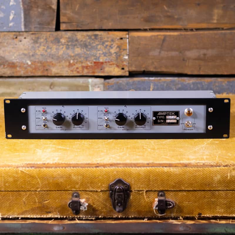 AMPTEK AT-31/2 - Dual Germanium RCA BA-31C Style Preamp with UTC, Freed, Hammond Transformers image 1