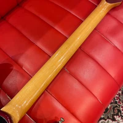 Mosrite 1966 The Ventures Model Mark I Matching Head Metallic Red (06/05) image 7