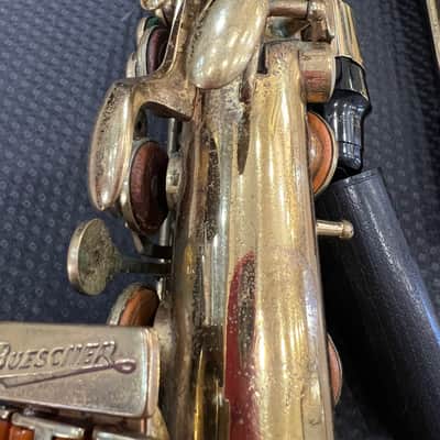 Vintage BUESCHER Aristocrat 140 Alto Saxaphone 1956 image 16