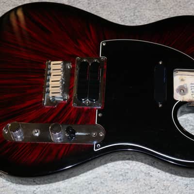 Rare Early 1990s Fender Telecaster Plus Loaded Body - Firestorm Red - NO TARIFFS image 2