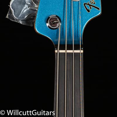 Fender Tony Franklin Fretless Precision Bass Ebony Fingerboard Lake Placid Blue (346) image 5