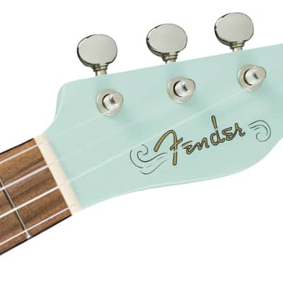 Fender Venice Soprano Uke - Walnut Fingerboard - Daphne Blue image 5