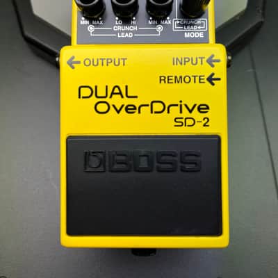 Boss SD-2 Dual OverDrive (Silver Label) 1993 - 1998 - Yellow image 2