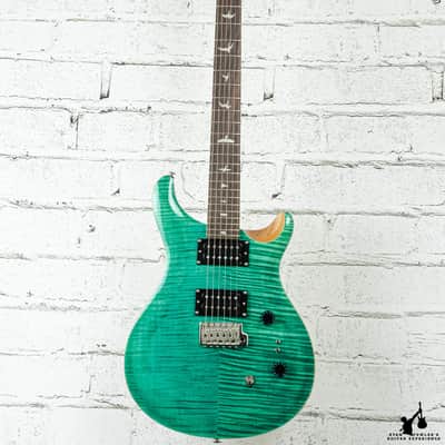 PRS SE Custom 24-08 Turquoise w/ bag (#0095) image 3