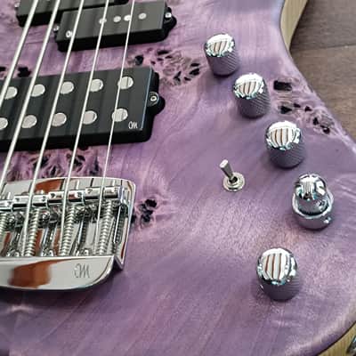 Mayones Jabba Mala 5 Federico Malaman Signature - Antique Violet Raw image 4