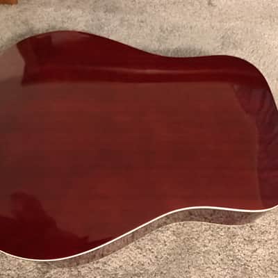 RARE lawsuit Double Dove 12 String 1960s Vintage clone of Gibson Dove Special 1960s Cherry Sunburst image 7