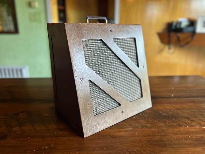 Vintage wall baffle speaker Guitar cab 12" alnico 1960 8ohm image 1