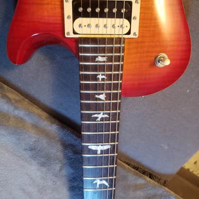 PRS 245SE | Flame Maple Sunburst top / Red body | All Gloss finish | Serial No. Q10404 | MIK image 12