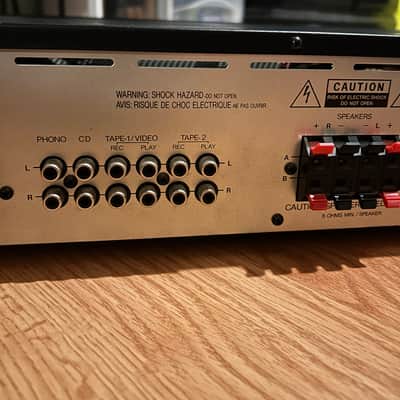 Vintage Onkyo Tx-800 90s receiver and am/fm tuner; powers on and functions but needs some work image 8