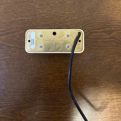 DiMarzio DP154CR DLX Plus Bridge Soapbar Mini Humbucker 2010s - Cream image 4
