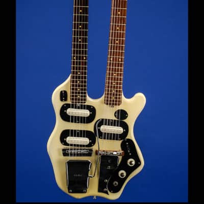 Kauffman Kremo-Kustom Double-Neck 1966 Cream image 1