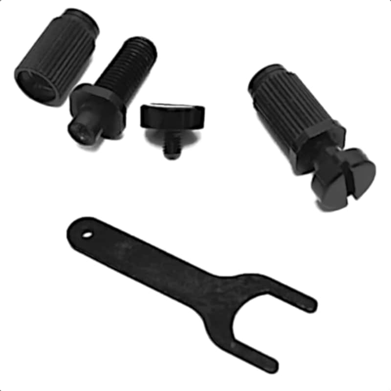 TonePros Locking Metric Studs & Anchors-Black image 1