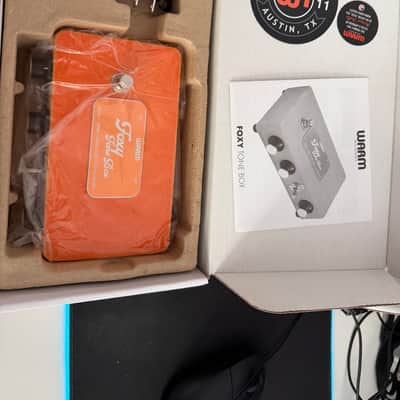 Warm Audio Foxy Tone Box 2020 - Orange image 2