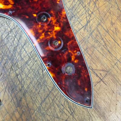 Vintage RARE 1966 Harmony H25 Bass Guitar Pickguard with Selector Switches Luthier Parts image 2