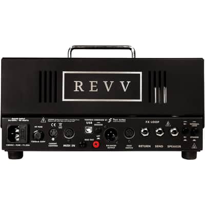 Revv Alpha Series G20 20/4W Tube Amp Head image 2