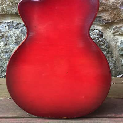 Hofner Colorama II 1959 Red Cellulose image 4