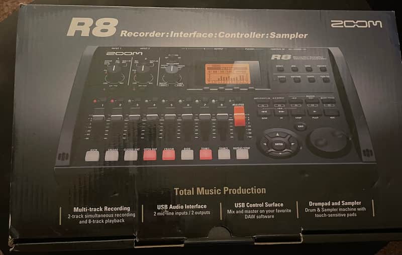Zoom R8 Recorder: Interface: Controller: Sampler 2010s - | Reverb