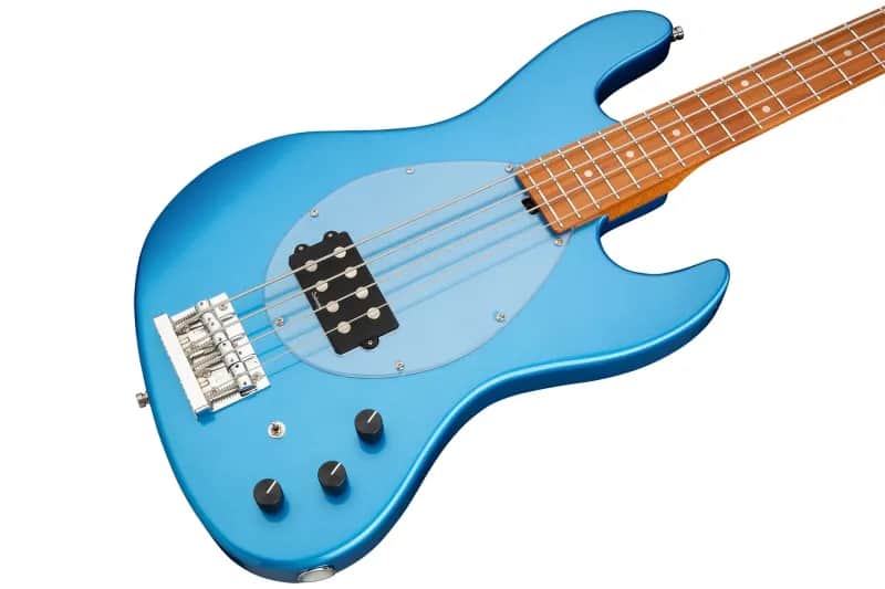 Sadowsky MetroExpress 21-Fret Vintage M Bass, Roasted Maple Fingerboard, 4-String - Solid Ocean Blue Metallic High Polish image 1
