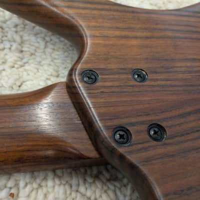 2000 Warwick Thumb BO 4-String Natural Oil w/ EMG 18V & Case image 10