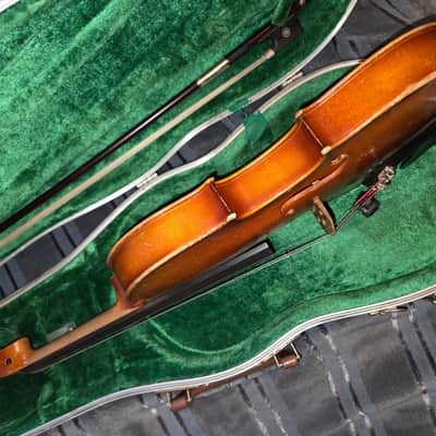 Suzuki No. 2901 Size 3/4 Violin, Japan, 1970 w/ case & bow, Very Good Cond image 10