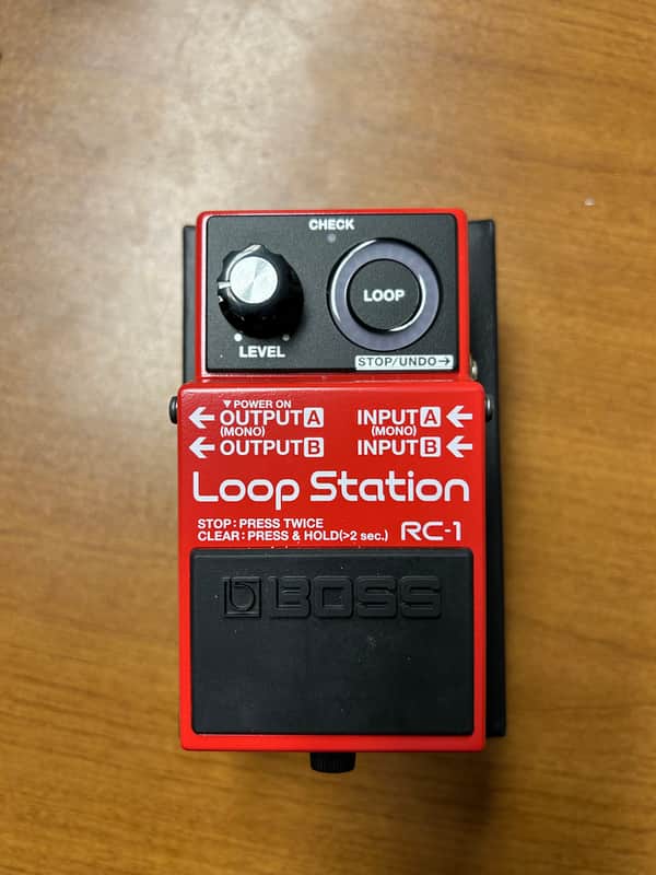 Boss RC-1 Loop Station 2014 plus - Red image 1